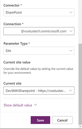 environment variables